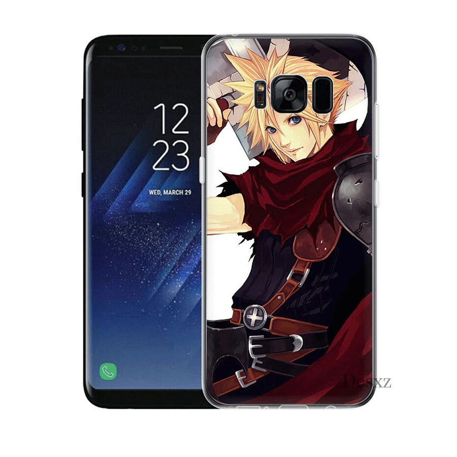 Телефон чехол для Samsung S3 S4 S5 S6 S7 S8 S9 S10E S10Plus Note 8 9 M10 M20 M30 M40 последняя фантазия VII FF7 |