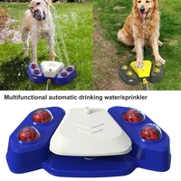 healthy long lasting pet pedal water fountain dispenser sturdy dog water fountain durable pet supplies