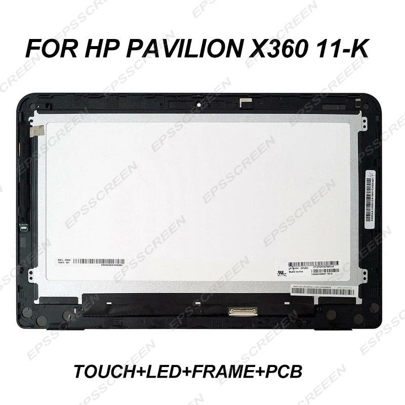 Для HP PAVILION X360 CONVERTIBLE 11-K 11-K120NR 11-K134TU 11-K100NA 11-K122NR сборка сенсорный экран дигитайзер
