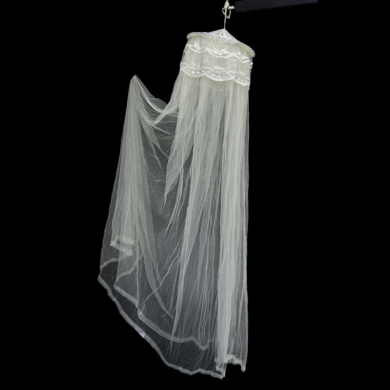 Новинка детская круглая кружевная кроватка для насекомых покрытая сеткой