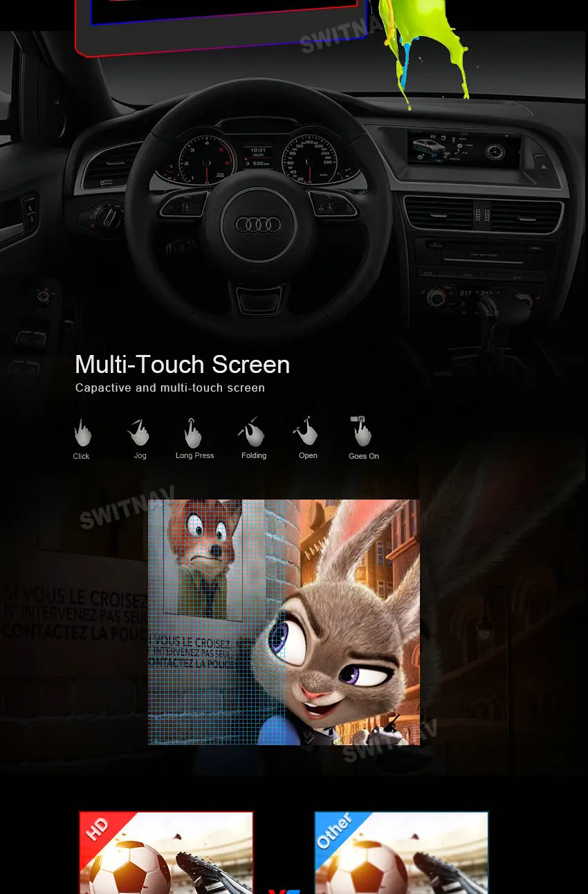 SWITNAV 4 Гб+ 32 ГБ Android 7,1 автомобильный dvd-плеер для A4L 2009-2012 Автомобильный мультимедийный Авто поддержка DVR wifi DAB OBD Автомобильный аудио gps