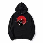 Мужская Флисовая Толстовка с капюшоном, в стиле аниме, Харадзюку