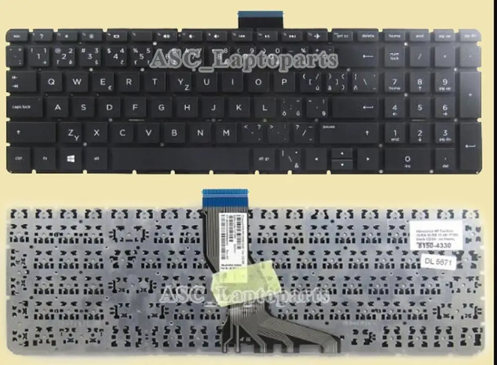 

New Czech Slovakian Keyboard for HP home 15-bw000 15-bw004nc 15-bw005nc 15-bw058nc 15-bw059nc 15-bw060nc 15-bw062nc Black