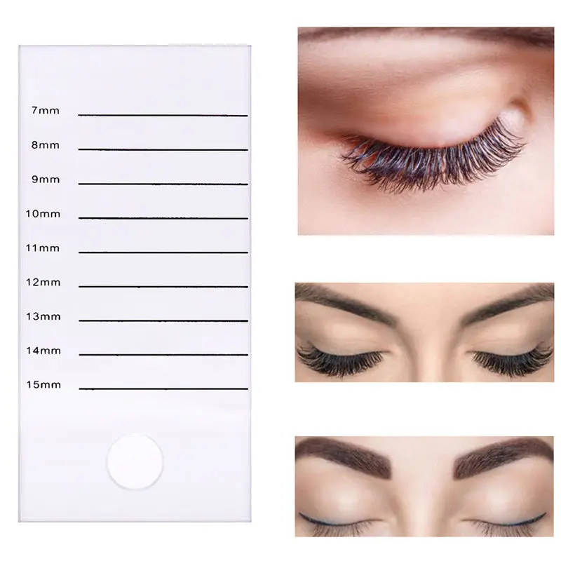 Новинка 2 в 1 акриловые накладные ресницы подставка поддон держатель ресниц с