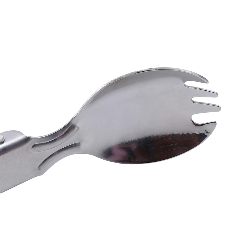 Уличные принадлежности посуда из нержавеющей стали складная ложка вилка