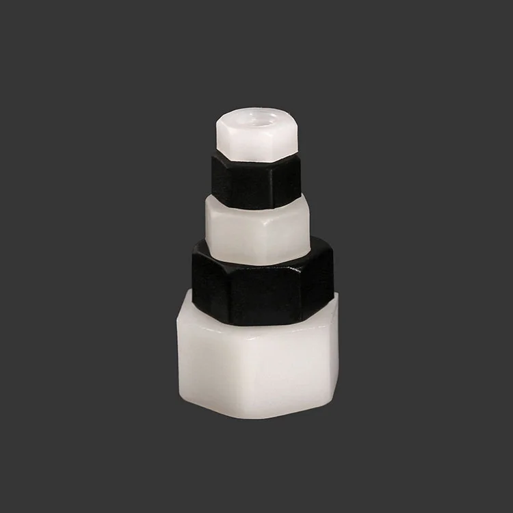 

20pcs Plastic Hex Nuts M2 M2.5 M3 M4 M5 M6 M8 Nylon PA66 Heat Insulation Hexagon Lock Nut Thread Bolt Cap Black White Clear