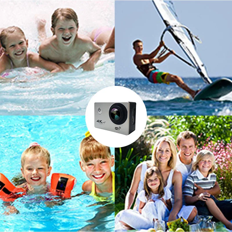 

2019 Wholesale Full HD Waterproof Camera with 170 Degree Wide-angle Lens Support Time-lapse Photo H-best