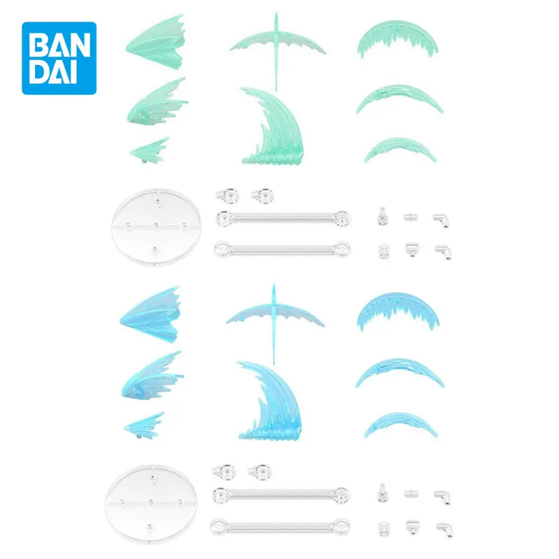 

Bandai Assembled Model Toys 30MM 1/144 Customize Effect Slash Image Ver Green Blue Anime Action Figures Toys Gifts for Children