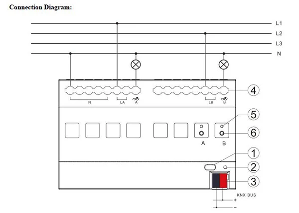 Гуанчжоу производитель GVS KNX/EIB K-bus KNX приглушенный привод Triac приглушенный привод 2 раза в KNX умный дом/Строительная система