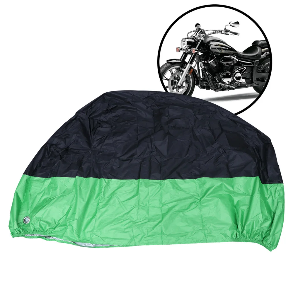 

Universal Outdoor Motorcycle Motorbike ATV Scooter Waterproof Sun Block Protective Cover Rain Cover Protector - Size X