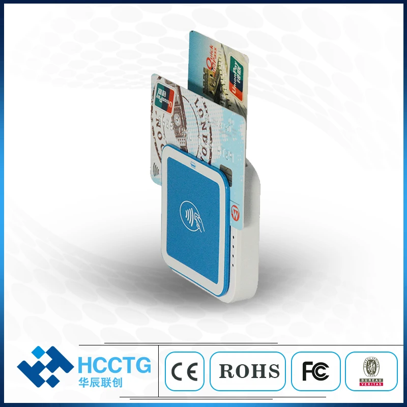 Android iOS 3 в 1 считыватель кредитных магнитных карт IC чип NFC записей Bluetooth Mpos с EMV L1 L2 PCI