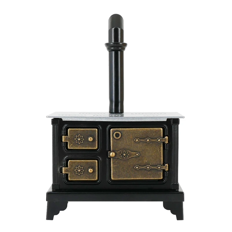 

1:12 Scale Mini Stove Chimney Model Dollhouse Miniature Accessories Kitchen Toy