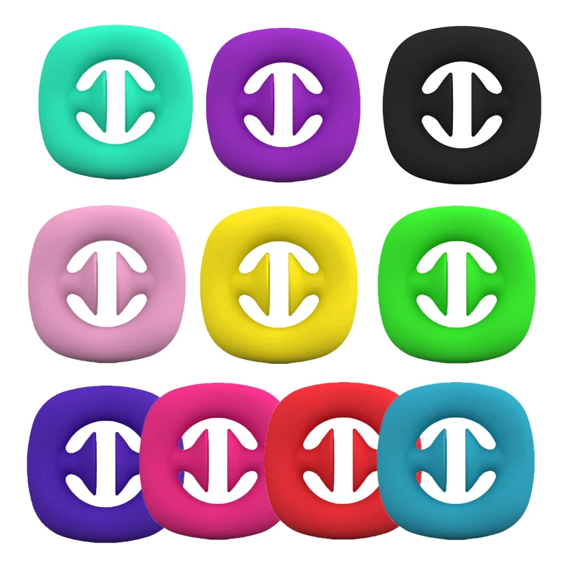 

Silicone Hand Grip Finger Expander Exerciser Hand Grip Wrist Strength Trainer Finger Exerciser Resistance Bands Portable Fitness