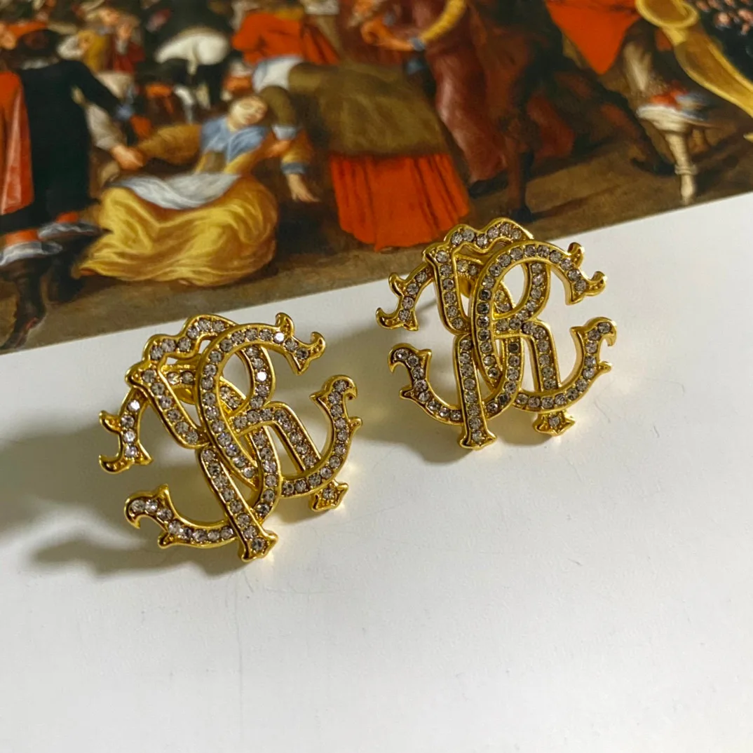 

Европейский и американский латунный Винтажный Золотой драгоценный камень инкрустированный искусственным драгоценным камнем для женщин Р...