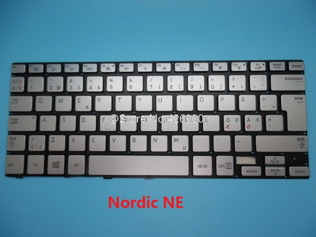 Клавиатура для ноутбука Samsung NP730U3E NP740U3E 730U3E 740U3E английский Американский Северный