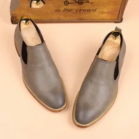 mens fashion casual flat oxford lightweight dress shoes chaussures plates leather calzado hombre scarpe da uomo werkschoenen