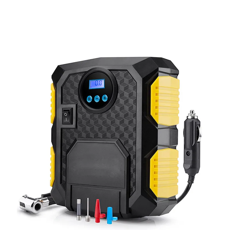 Digital Tire Inflator DC 12 Volt Car Portable Air Compressor Pump 150 PSI Suitable for Motorcycle Bike | Автомобили и мотоциклы