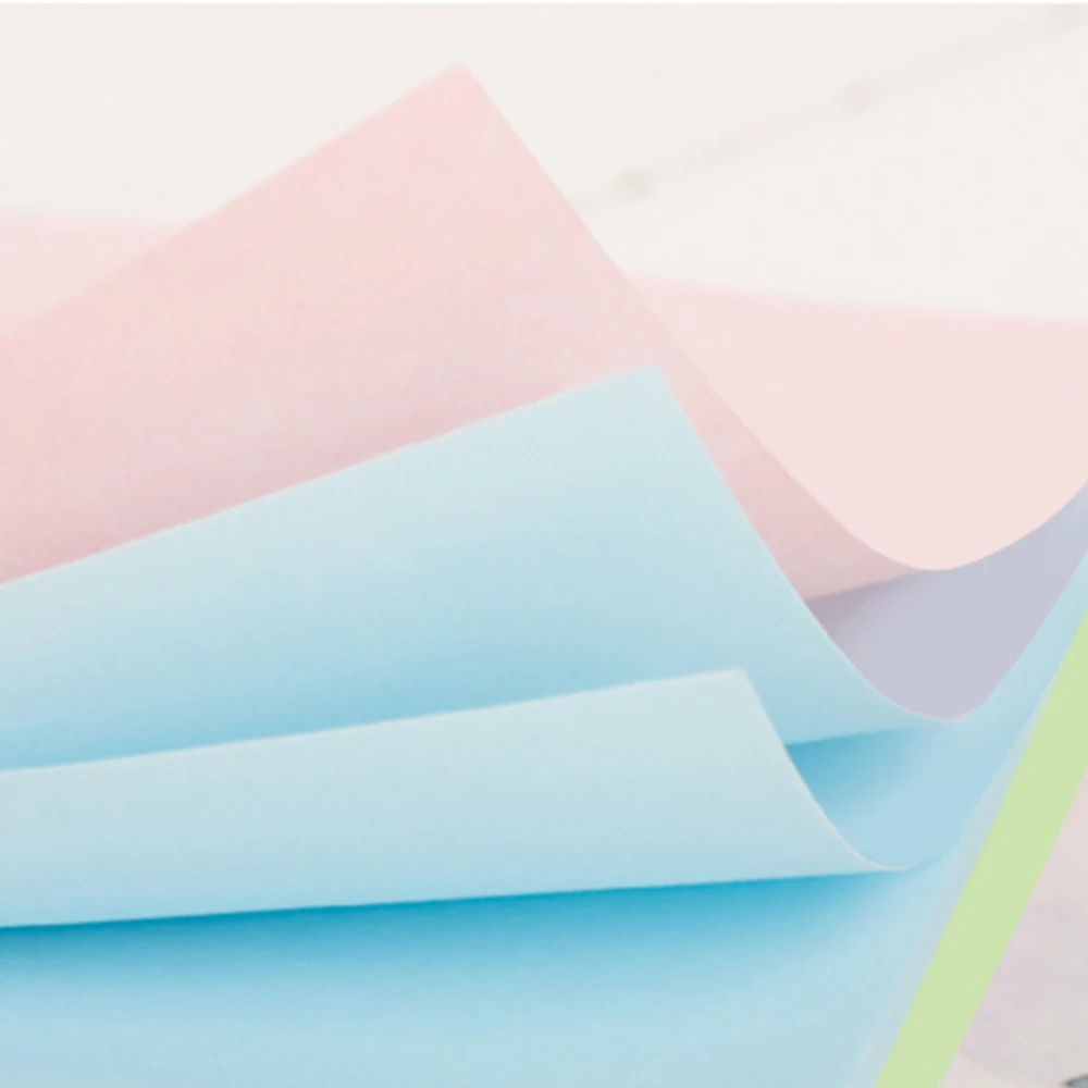 

Deli 3Pcs Note Sticky Self Adhesive Memo Pad Sticky School Office Stationery Candy Color Sticky Notes Bookmark Sticker Paper