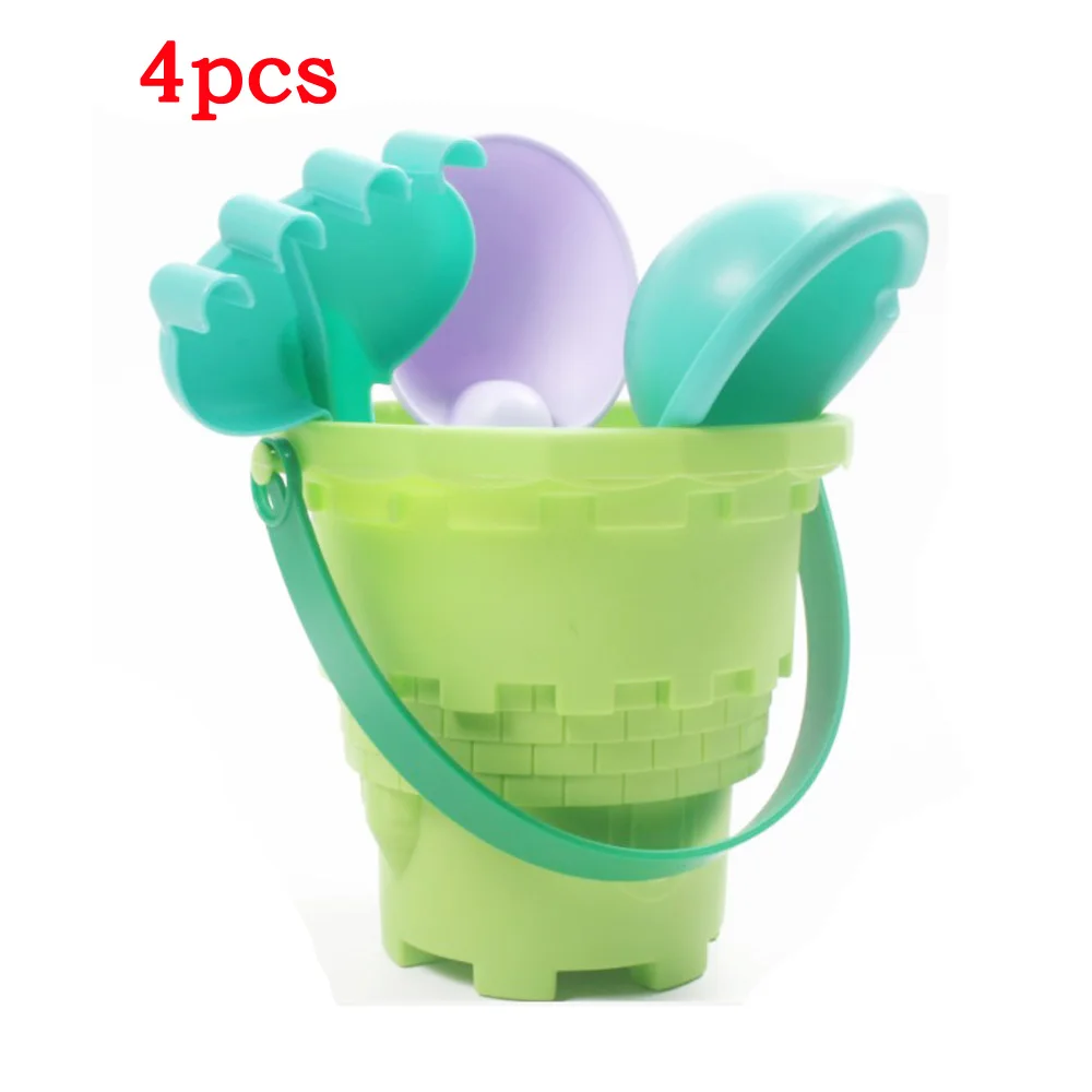 Мягкие силиконовые пляжные игрушки для детей набор песочницы Набор морской