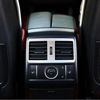 yimaautotrims matte interior refit accessories for mercedes benz gle w166 2015 2019 armrest box rear air ac vent cover trim