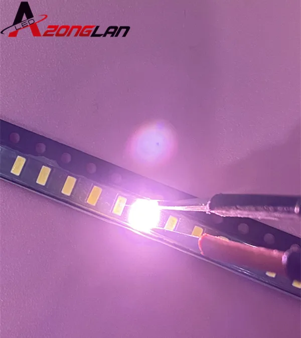 100PCS/LOT 3014 smd led PINK Surface Mounted 3.0*1.4mm light emitting diode | Лампы и освещение