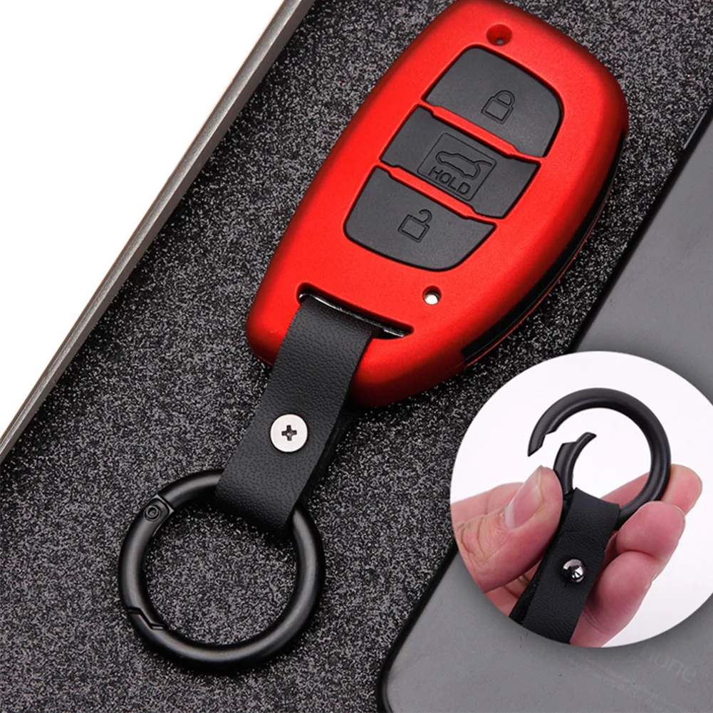 

Silicon ABS Carbon Fiber Car Key Cover for Hyundai IX30 IX35 Tucson Elantra Verna Sonata Smart Remote Case Accessories