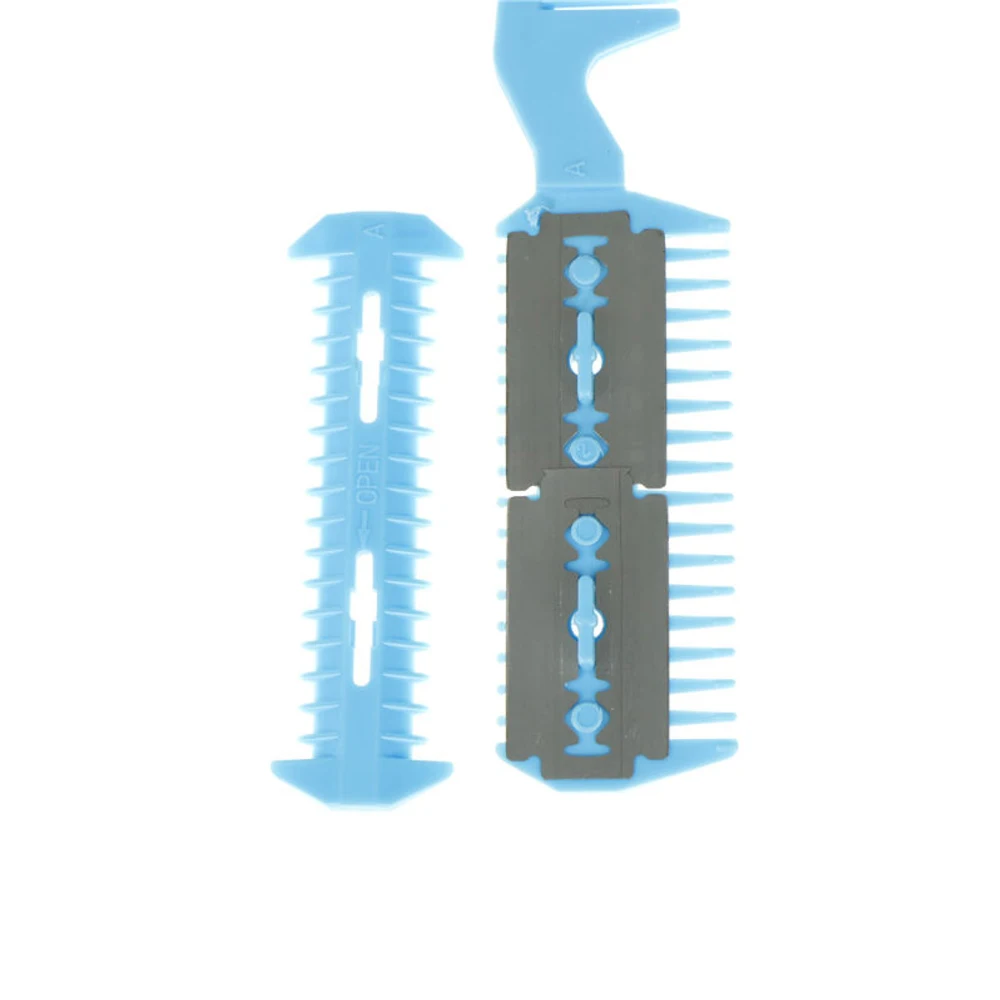 Триммер для шерсти домашних животных Расческа с 2 лезвиями ухода за домашними