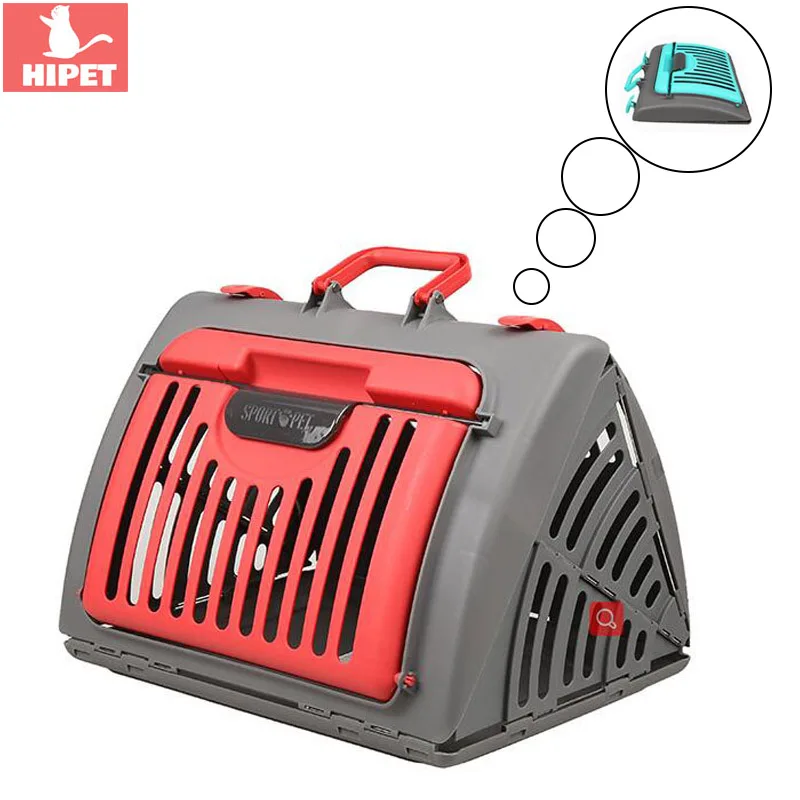 HIPET Cat Чехол для переноски коробка для домашних животных кошка переносная клетка для путешествий портативный дышащий маленькая собачья сумка кошка котенок несущая упаковка