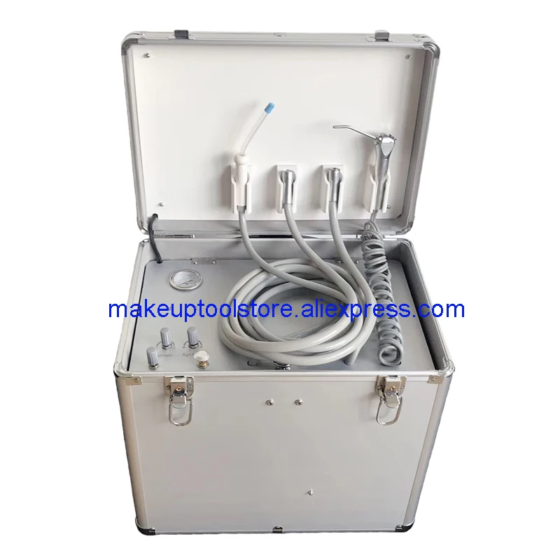 Малошумная портативная стоматологическая установка мобильный турбинный блок