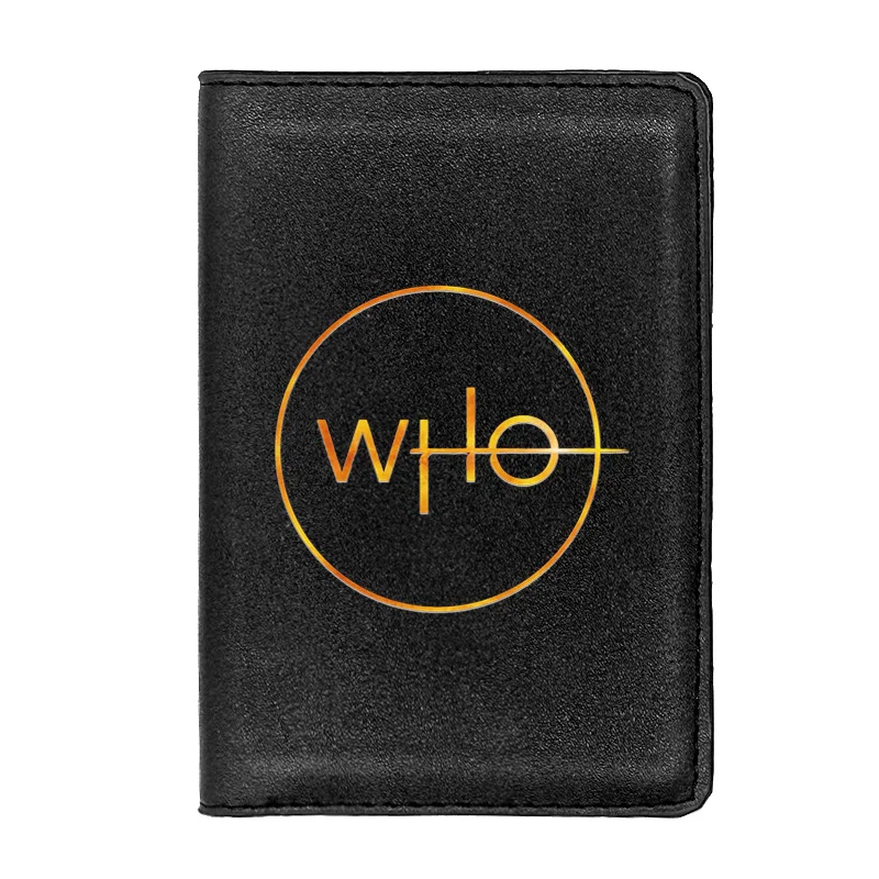 

Classic Fashion Luxury Funny WHO Design Printing High Quality Leather Passport Cover Holder Case