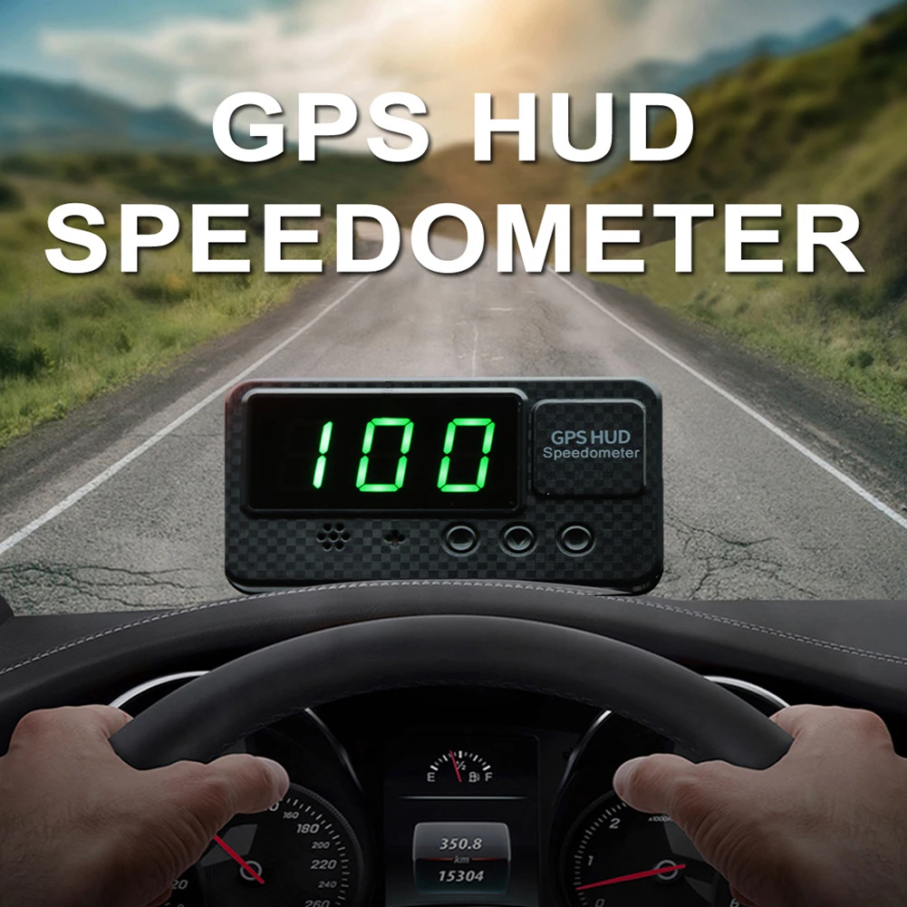 

Car GPS Speedometer 3" Head Up Display KM/h MPH Odometer Auto Accessories Overspeed Warning System