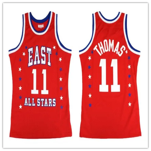

Isaiah Thomas 1983 All Star East Top Quality Retro Basketball Jersey Stitched Custom Any Number Name
