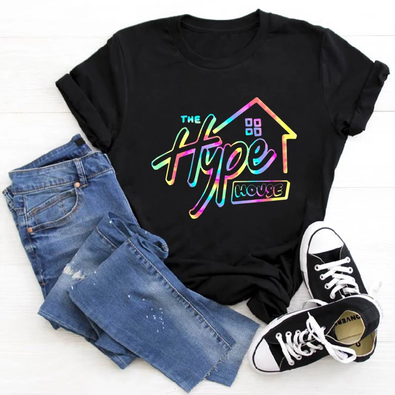 Фирменная летняя футболка уличная одежда женские топы футболки ажиотаж с