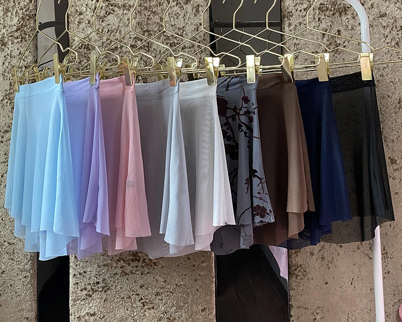 

Ballet Apron Skirt High Quality Girls Soft Net Practice Dancing Wear Leotard Skirt Adult Dancing Dress