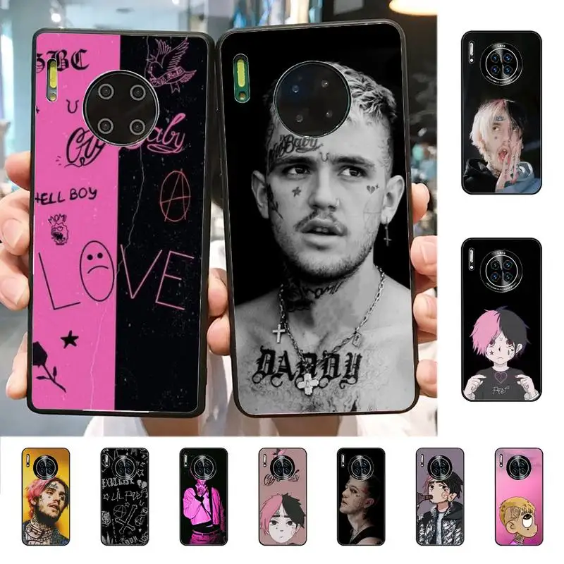 YNDFCNB Lil Peep Bo чехол для телефона Huawei Mate 20 10 9 40 30 lite pro X Nova 2 3i 7se | Мобильные телефоны и