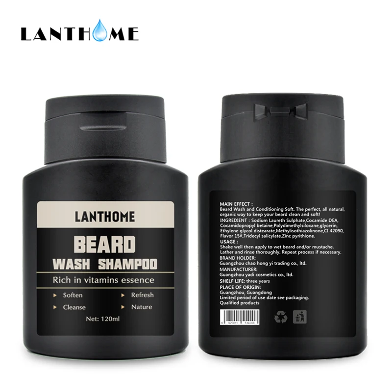 Шампунь и кондиционер для бороды против перхоти выпадения волос средство ухода