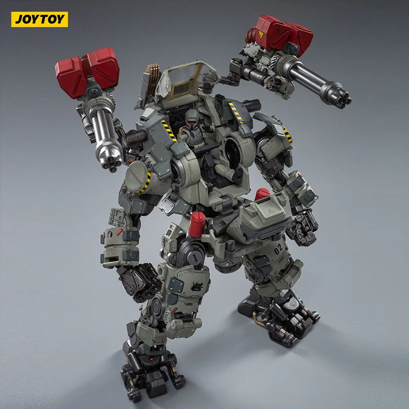 Экшн-робот JOYTOY со стальным покрытием H02 MECHA готовый продукт бесплатная доставка