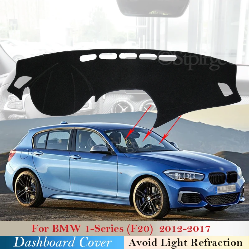 

Dashboard Cover Protective Pad for BMW 1 Series F20 2012~2017 Car Accessories Dash Board Sunshade Carpet Anti-UV 2016 2015 2014