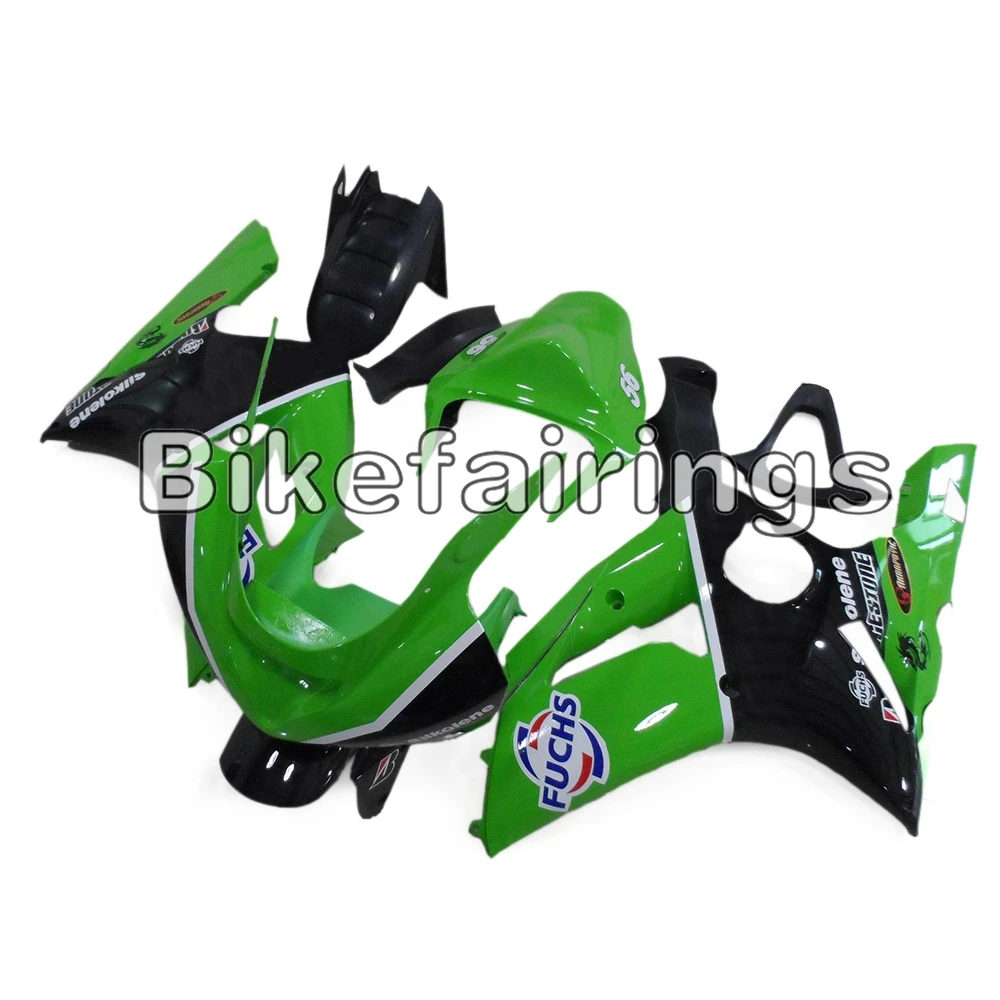

Green Black Bike Bodywork Kit For ZX-6R 2003 2004 ZX636R 636 03 04 ABS Plastic Fairing Kit New Panels Covers