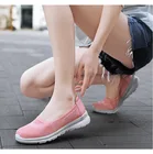 Светильник легкие кроссовки, воздухопроницаемые кроссовки для бега, мужские кроссовки, лоферы без шнуровки, женская повседневная обувь, размер 46, дропшиппинг