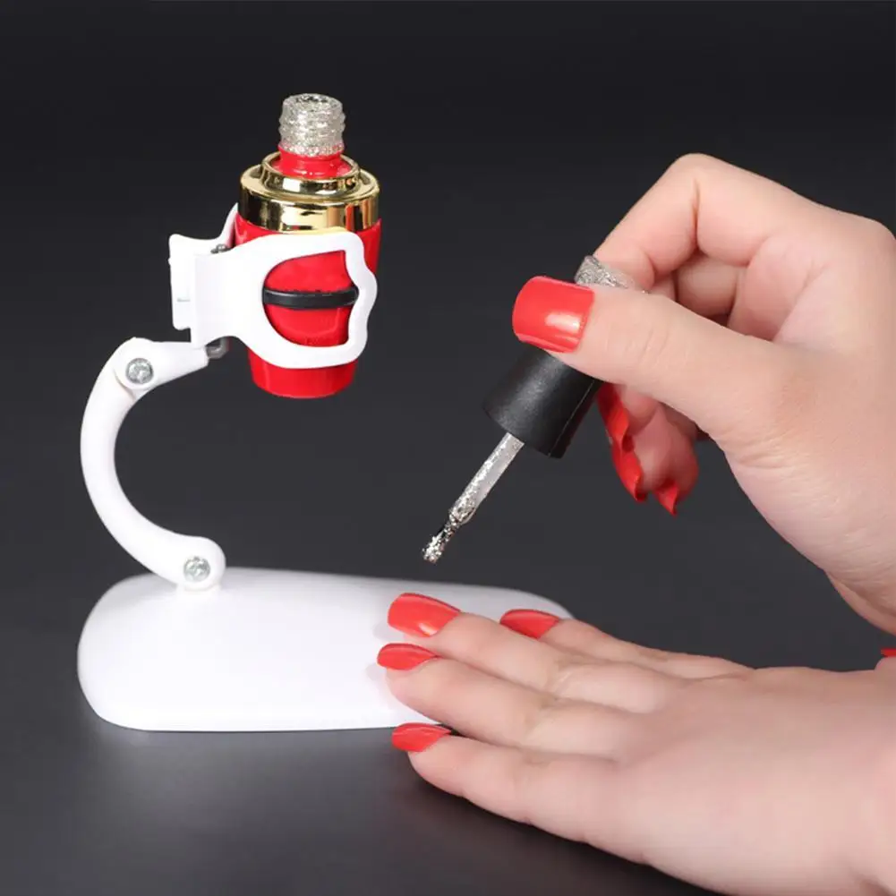 Регулируемый ручной держатель для лака ногтей подставка дисплея акриловый