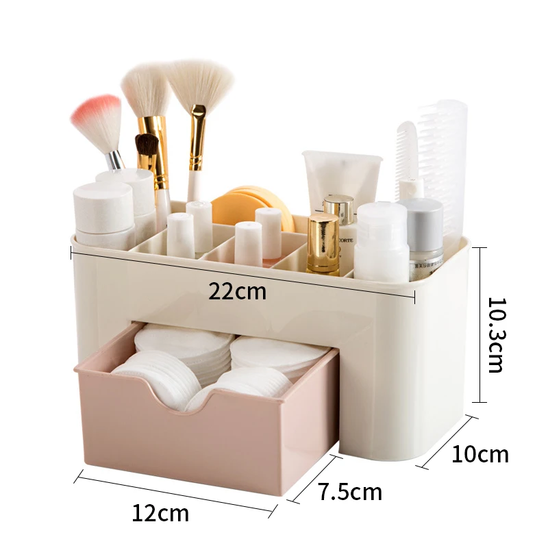 Пластиковый органайзер для косметики 3 цвета | Дом и сад