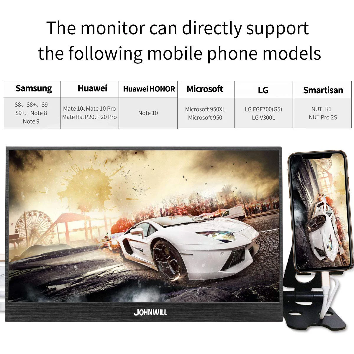 15,6 дюймов usb type-C HDMI 1920x1080 портативный HD дисплей для ноутбука телефона XBOX360 переключатель PS4 lcd игровой монитор ПК с Чехол