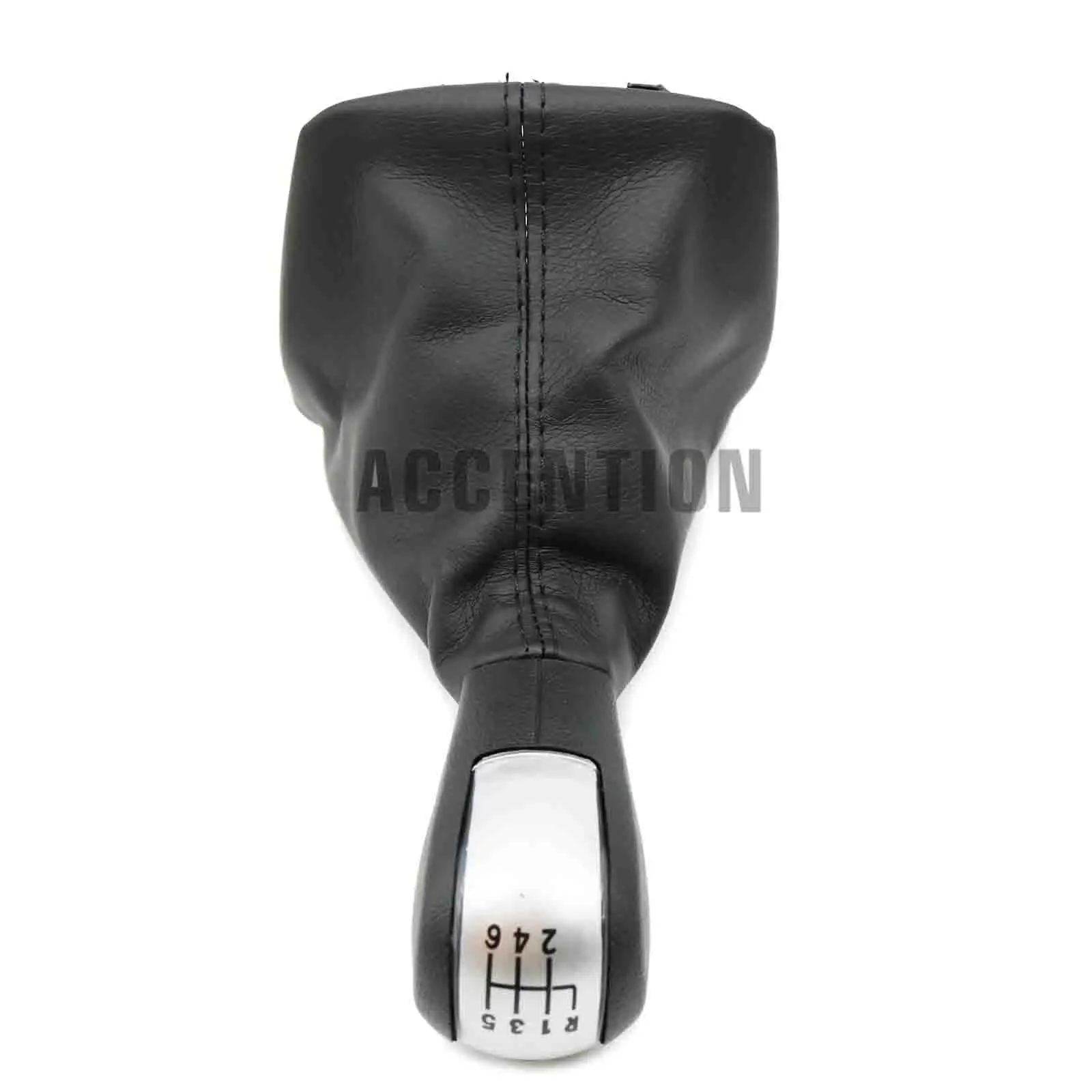 Ручка переключения передач 5 / 6 скоростей кожаная для Skoda Octavia 2 A5 A6 2004 2005 2006 2007 2008 2009