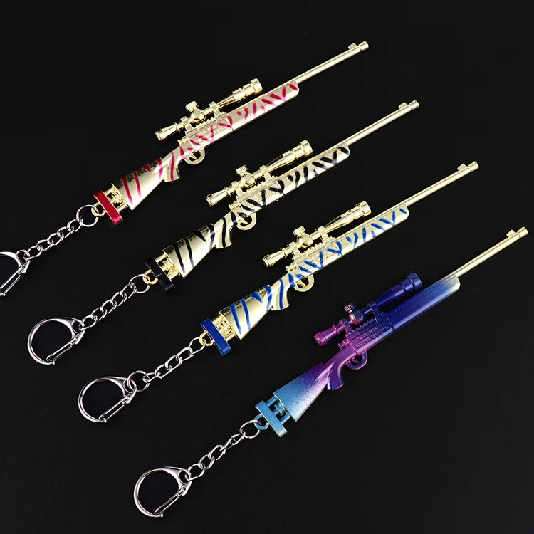 PUBG коллектор индивидуальность Нежный пистолет оружие Модель кулон брелок