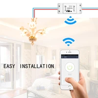 tuya smart wifi switch home automation kit works with alexa google home for control home switch