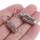 Идентификационная бирка для собак, жетон на ошейник с защитой от потери