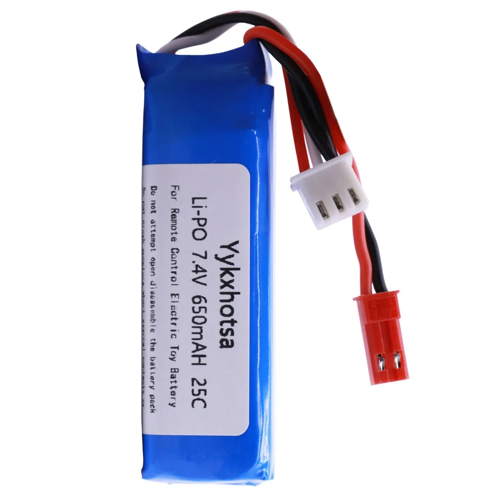 74 в 650 мач липо аккумулятор 2s для wl