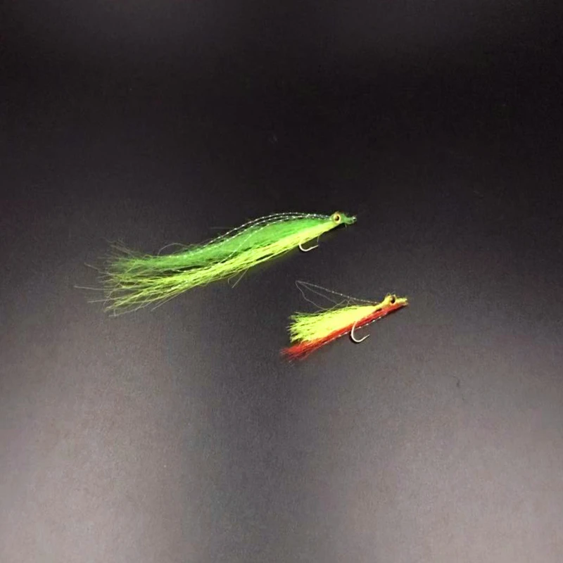 2 шт. в упаковке ленты из волокна материал для вязки мушек блесна приманка 9 8 дюйма