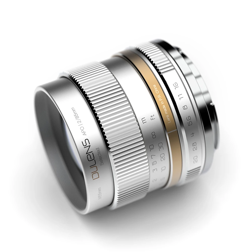 Объектив DULENS APO 85 мм F2.0 апохроматический полноразмерный объектив для Canon EF Mount Camera